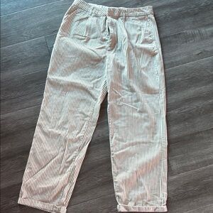 Brixton Beige Striped Chinos